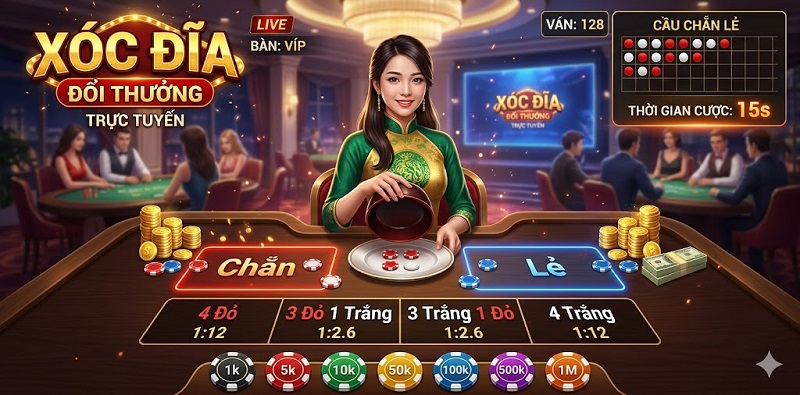 game xóc đĩa đổi thưởng